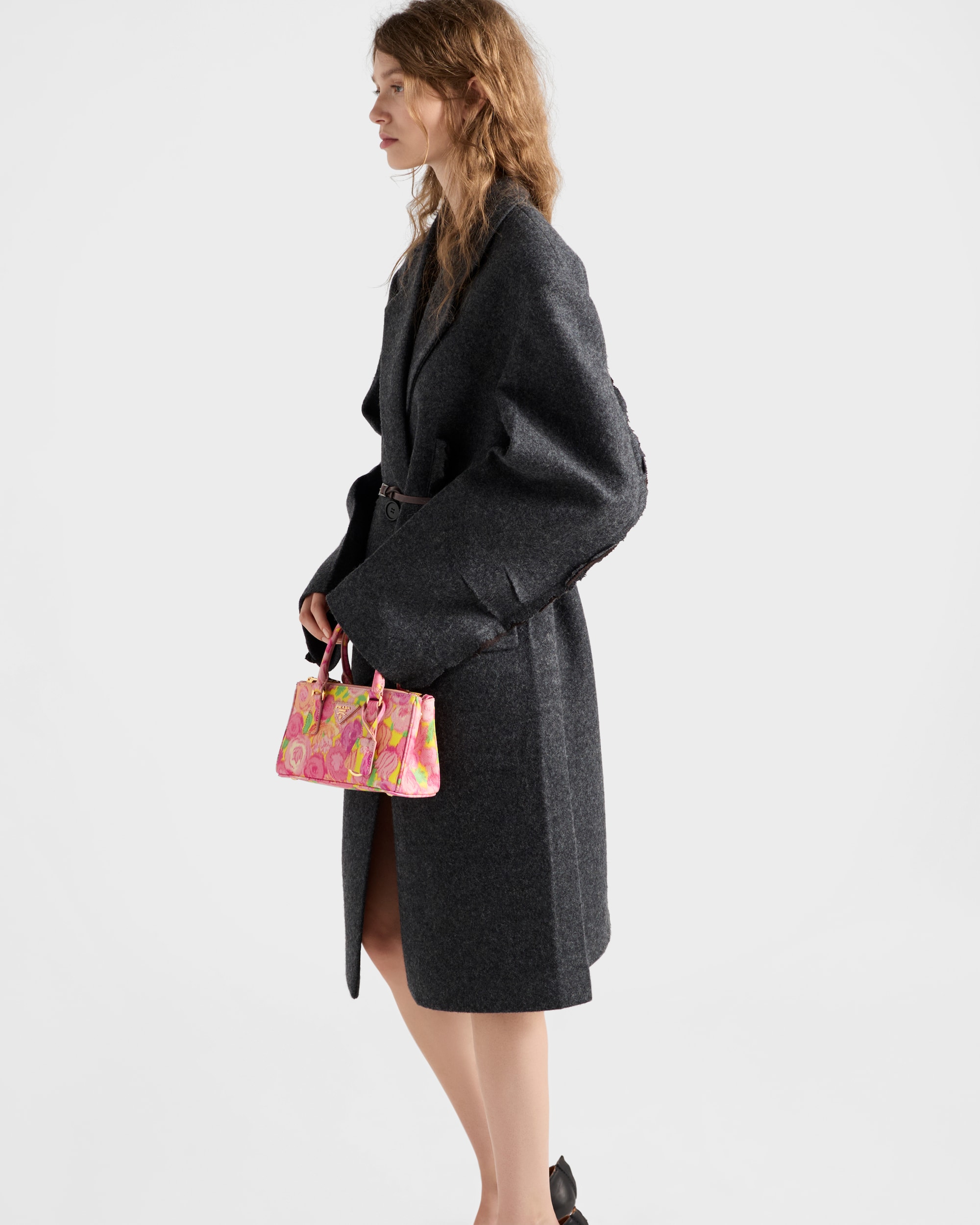 Prada Galleria printed Saffiano leather mini-bag - Image 3